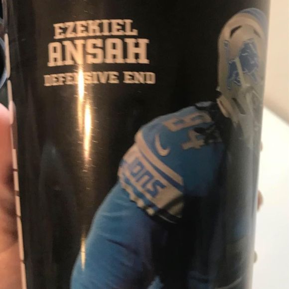 Set of 3 2018 7-11 Slurpee Collector Cups Detroit Lions Tate, Ansah And Slay - Picture 7 of 8